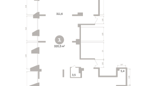 320.00 м² | 23 - 25 эт.