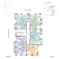 68.00 м² | 6 - 25 эт. 00