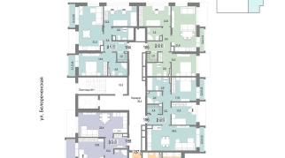 68.00 м² | 6 - 25 эт.