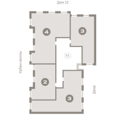 140.00 м² | 8 - 8 эт. 00