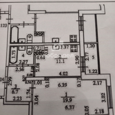 1-к квартира | 42.00 м² | 2 - 20 эт. 20