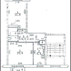 43.70 м² | 2 - 5 эт. 00