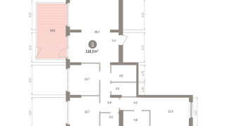 115.00 м² | 2 - 7 эт.