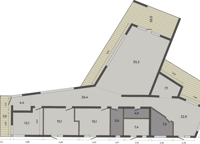 234.70 м²