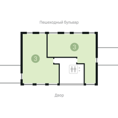 134.00 м² | 7 - 7 эт. 60