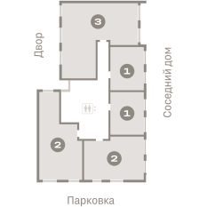 63.00 м² | 7 - 8 эт. 41