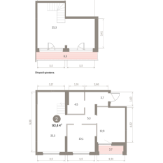 93.00 м² | 8 - 8 эт. 00