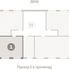 39.00 м² | 4 - 9 эт. 01