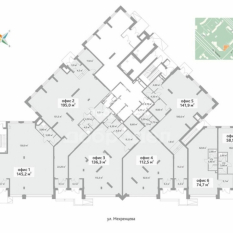 127.50 м² | 1 - 24 эт. 71
