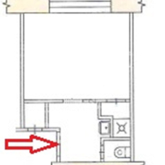 1-к квартира | 19.20 м² | 5 - 5 эт. 30