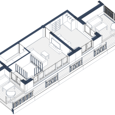 160.00 м² | 7 - 9 эт. 00