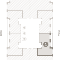 51.00 м² | 22 - 25 эт. 01