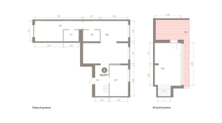 142.00 м² | 7 - 7 эт.