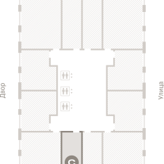 33.00 м² | 12 - 25 эт. 01