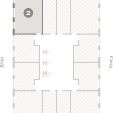 64.00 м² | 11 - 25 эт. 01