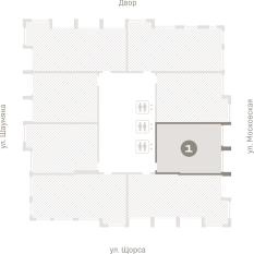 51.00 м² | 22 - 24 эт. 01
