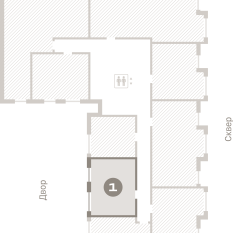 34.00 м² | 3 - 9 эт. 01