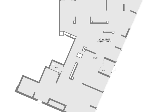 336.60 м² | 1 - 22 эт.