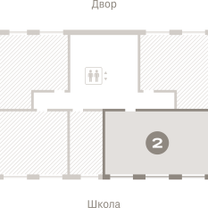 57.00 м² | 7 - 9 эт. 01