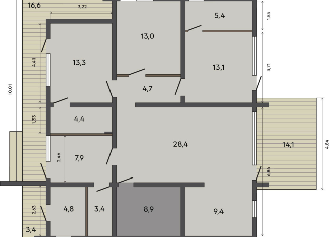 150.80 м²