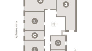45.00 м² | 3 - 8 эт.