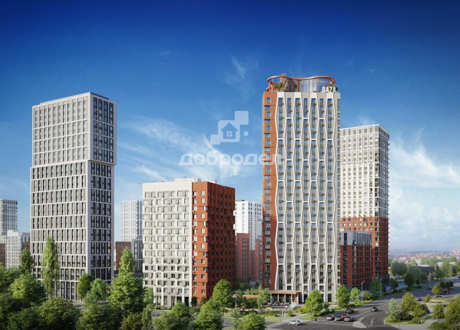 1-к квартира | 44.61 м² | 14 - 29 эт.