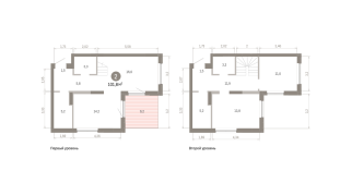101.00 м² | 15 - 16 эт.