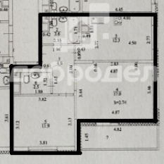 2-к квартира | 53.00 м² | 2 - 17 эт. 51