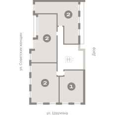 86.00 м² | 9 - 9 эт. 110