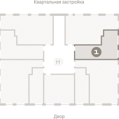 44.00 м² | 3 - 8 эт. 01
