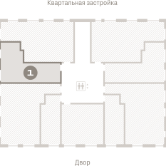 44.00 м² | 4 - 8 эт. 01