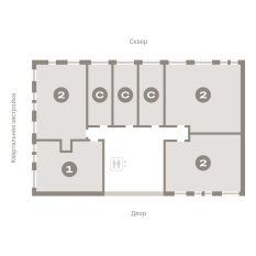 55.00 м² | 7 - 15 эт. 71