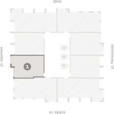 54.00 м² | 22 - 24 эт. 10