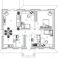 Дом | 60.00 м² 31