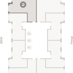70.00 м² | 23 - 25 эт. 01