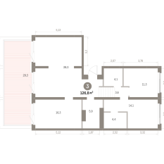 126.00 м² | 1 - 9 эт. 00