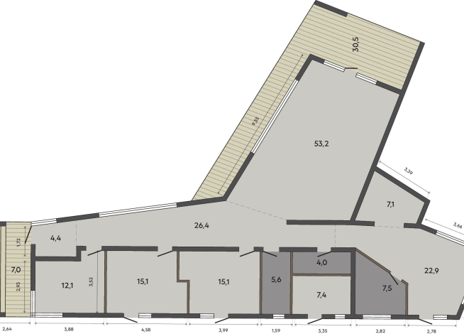 234.70 м²