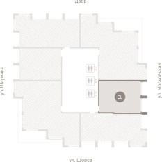 51.00 м² | 23 - 24 эт. 01