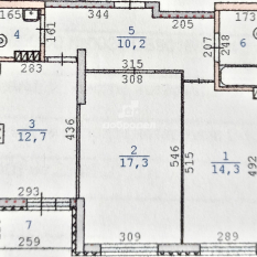 2-к квартира | 61.20 м² | 7 - 15 эт. 00