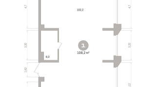 108.00 м² | 8 - 25 эт.