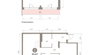 93.00 м² | 8 - 8 эт.