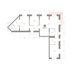 116.00 м² | 5 - 7 эт. 00