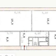 3-к квартира | 59.90 м² | 5 - 9 эт. 111