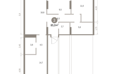 Екатеринбург, ул. Академика Ландау, стр. 5