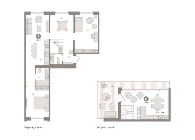 131.00 м² | 8 - 8 эт.