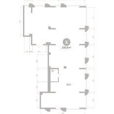 225.00 м² | 20 - 25 эт. 01