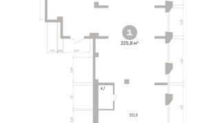 225.00 м² | 20 - 25 эт.