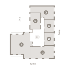 78.00 м² | 8 - 9 эт. 80