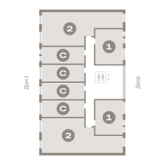 76.00 м² | 4 - 9 эт. 71