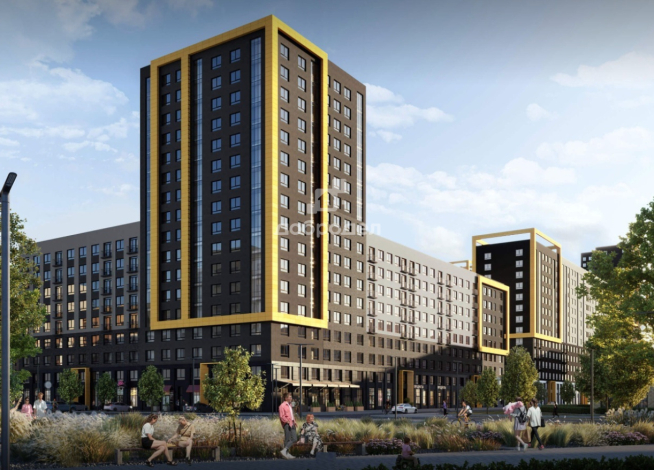 1-к квартира | 32.21 м² | 16 - 24 эт.